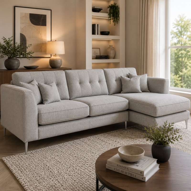 Roxanne - Large Chaise Sofa - Arm on Left | Chaise on Right Roxanne - Large Chaise Sofa - Arm on Left | Chaise on Right