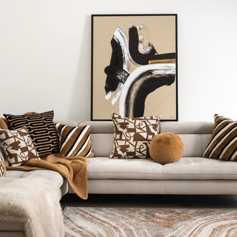 Hugo - Cognac Cushion Hugo - Cognac Cushion