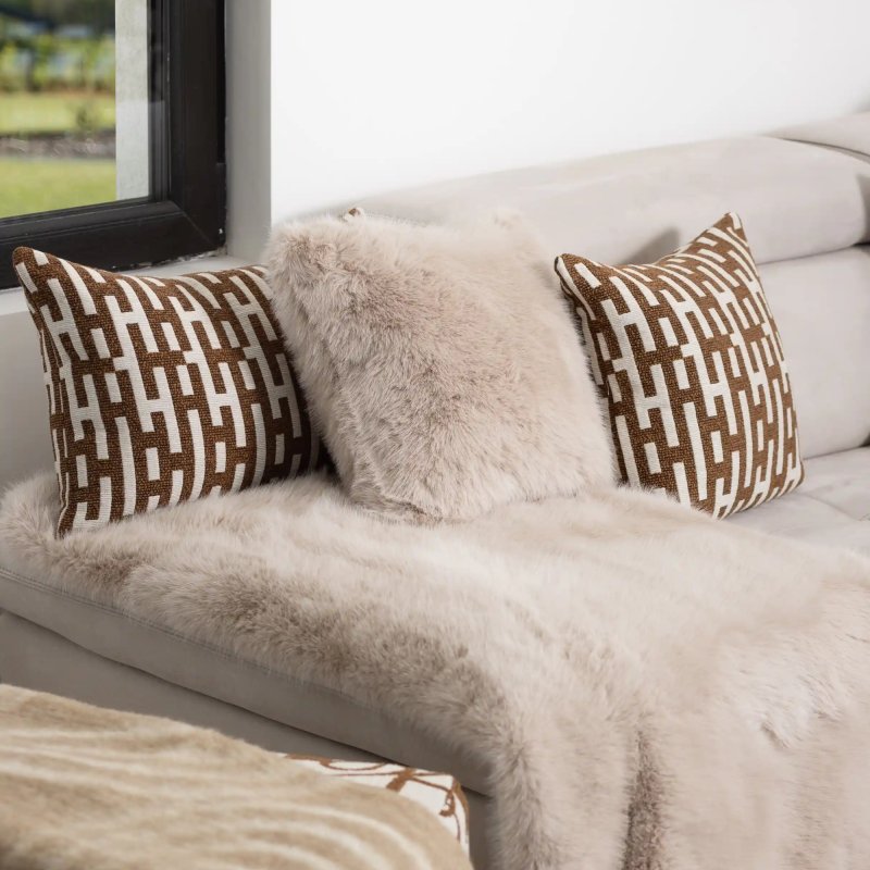 Hugo - Cognac Cushion Hugo - Cognac Cushion