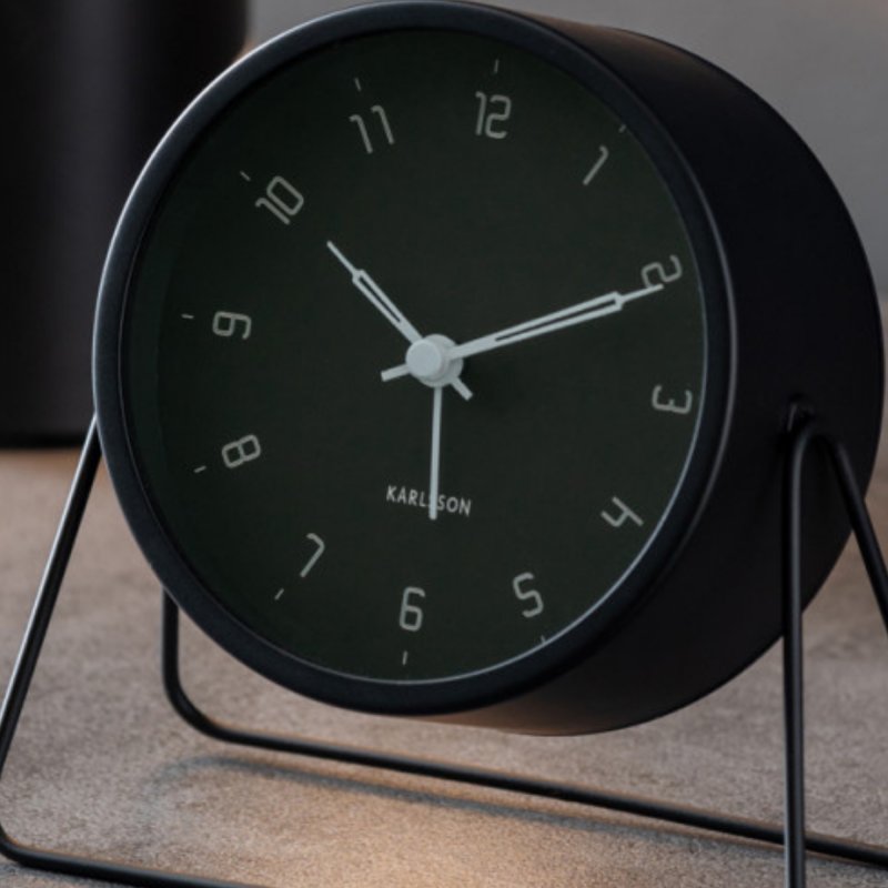 Alarm Clock Stark Iron - Matt Black Alarm Clock Stark Iron - Matt Black