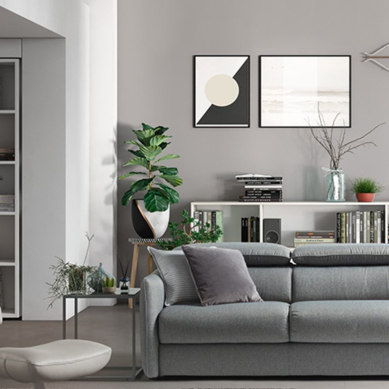 Natuzzi Editions - Meraviglia - 266 - Large Sofa 3 Seat Sofabed Greenplus Mattress Natuzzi Editions - Meraviglia - 266 - Large Sofa 3 Seat Sofabed Greenplus Mattress
