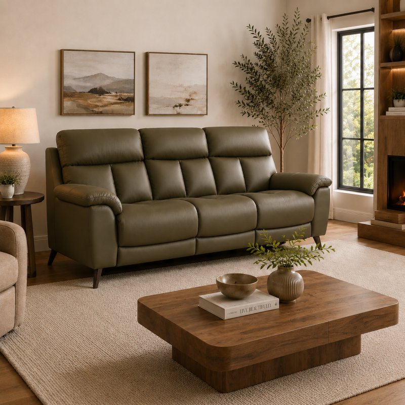 Nevada - 3 Seater Power Recliner - 3 Seat Cushion Nevada - 3 Seater Power Recliner - 3 Seat Cushion