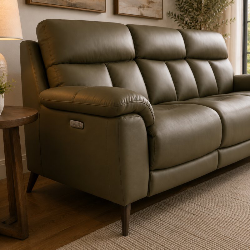 Nevada - 3 Seater Power Recliner - 3 Seat Cushion Nevada - 3 Seater Power Recliner - 3 Seat Cushion