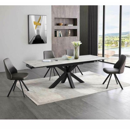 Kalufa - Extending Dining Table Ceramic