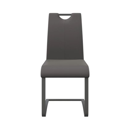 Gabi - Dining Chair Grey with Grey Frame