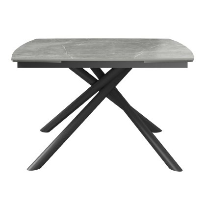 Giovanni - Matte Grey Ceramic Extending Table