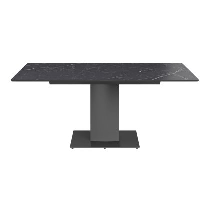 Pavoni - Matte Black Ceramic Extending Table