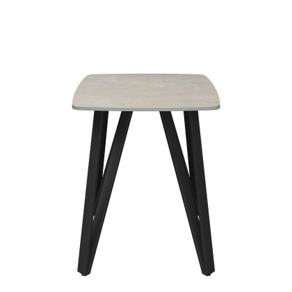 Riviera - Grey Ceramic Side Table