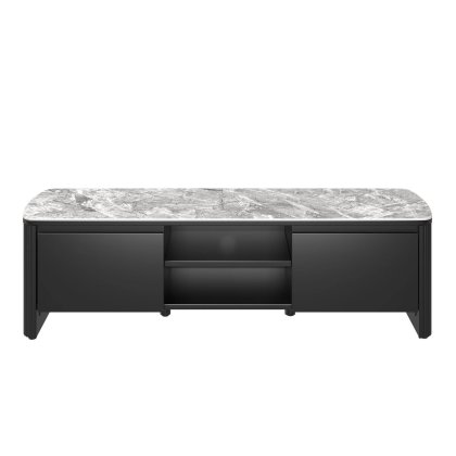 Roberto - Gloss Light Grey Ceramic TV Unit Roberto - Gloss Light Grey Ceramic TV Unit