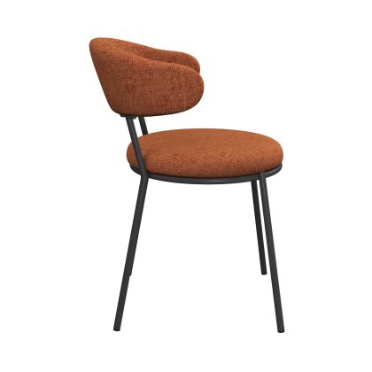 Simoni - Dining Chair Burnt Orange