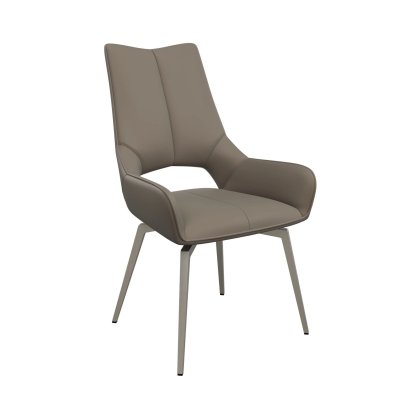 Spinello - Swivel Dining Chair Taupe