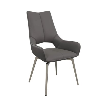 Spinello - Swivel Dining Chair Grey