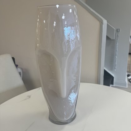 Large Pearlescent Face Vase Large Pearlescent Face Vase