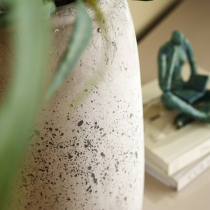 Tall Distressed Stone Vase Tall Distressed Stone Vase
