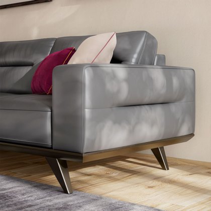 Natuzzi Editions - Adrenalina Leather Sofa 009