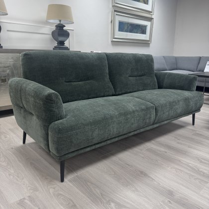 Tacoma - 3 Seater Sofa in Green Fabric