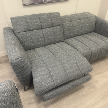 Vogue - 3 Seater Sofa Double Electric Recliner