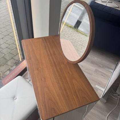 Icon - Dressing Table, Circle Mirror and Storage Stool