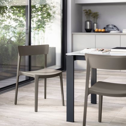 Calligaris - Skin - Chair in Matt Hemp