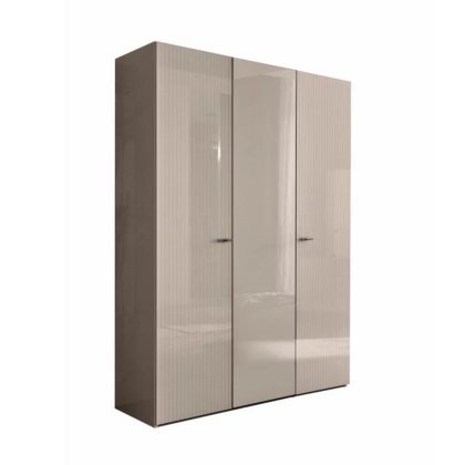 Claire Bedroom - Wardrobe 3 Wooden Doors Pearl Line Claire Bedroom - Wardrobe 3 Wooden Doors Pearl Line