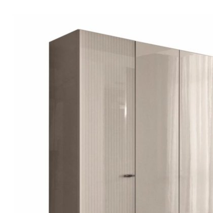 Claire Bedroom - Wardrobe 4 Door - 4 Wooden Doors Pearl Line Claire Bedroom - Wardrobe 4 Door - 4 Wooden Doors Pearl Line