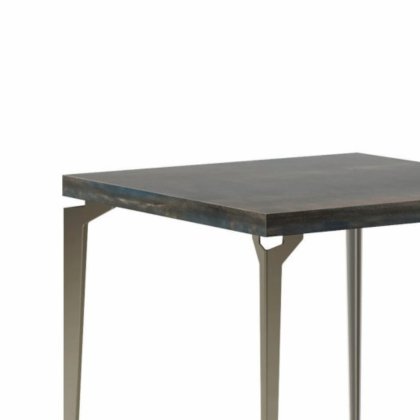 Picasso - Square Table 60 x 60 with Vertical Carving