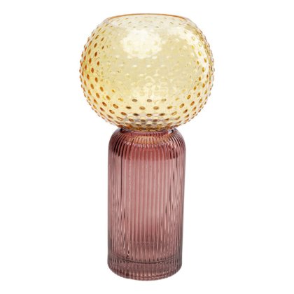 Marvelous - Sphere Yellow Purple Vase