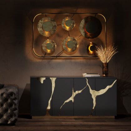 Cracked Black Gold - Sideboard