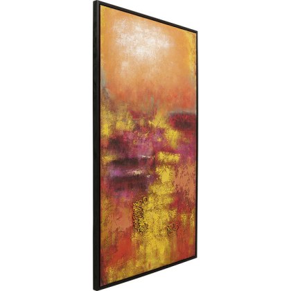 Jardin Red - XL Canvas Picture