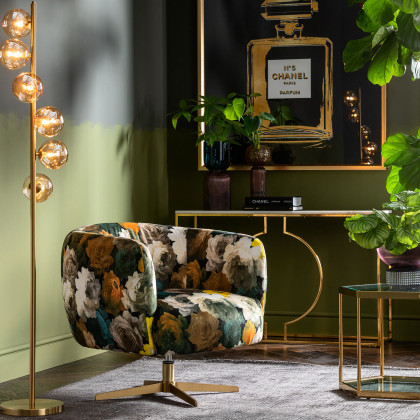 Scala - Brass Floor Lamp