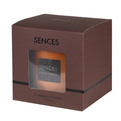 Sences - Large Amber Alang Alang 3 Wick Candle