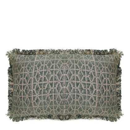 Ravi - Geo Block Print Green