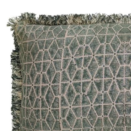 Ravi - Geo Block Print Green