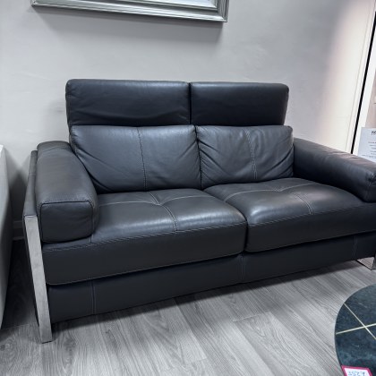 Calia Italia - Canova - 2 Seater Sofa Grigio Scuro Leather