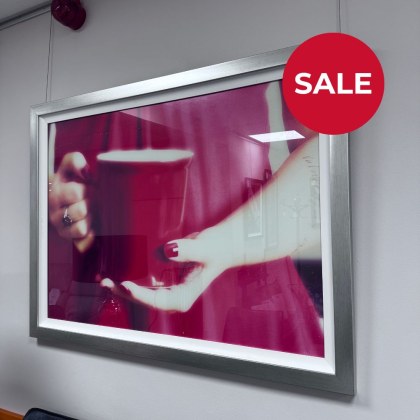 Framed Picture - Good Morning Darling - Red Lady Framed Picture - Good Morning Darling - Red Lady