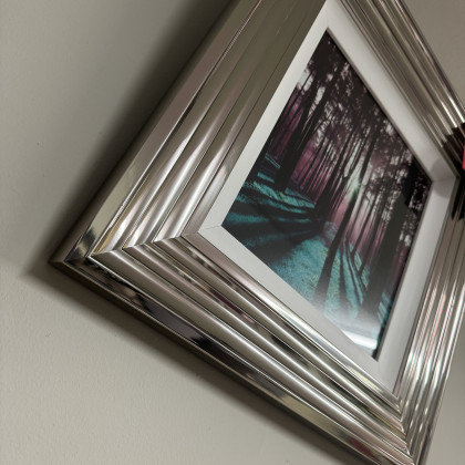 Framed Picture - Technicolour Trees 3