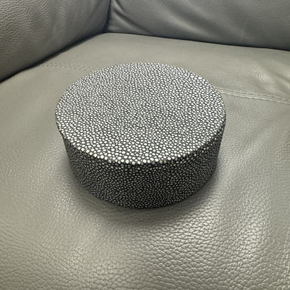 Faux Shagreen Jewellry Box