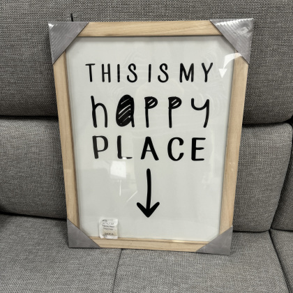 Happy Place - Framed Picture