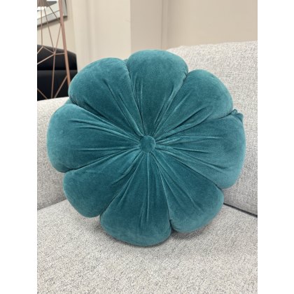 Set of 2 Fleur Teal - Feature Petal Cushion