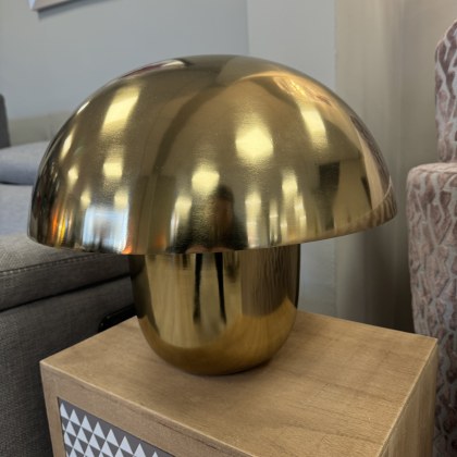 Gold Mushroom Table Lamp