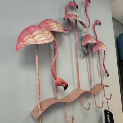 Flamingo - Wall Decor/Coat Hanger