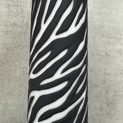 Tall Zebra Vase