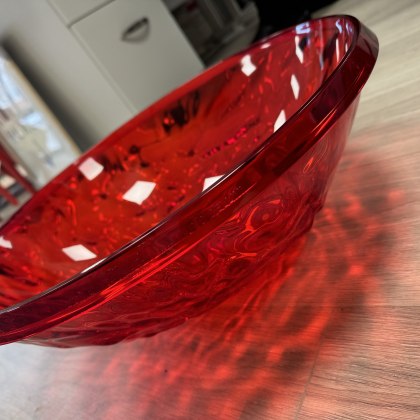 Kartell Moon - Statement Bowl in Red