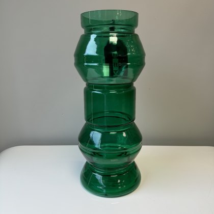 Moki Medium Green Glass - Deco Vase