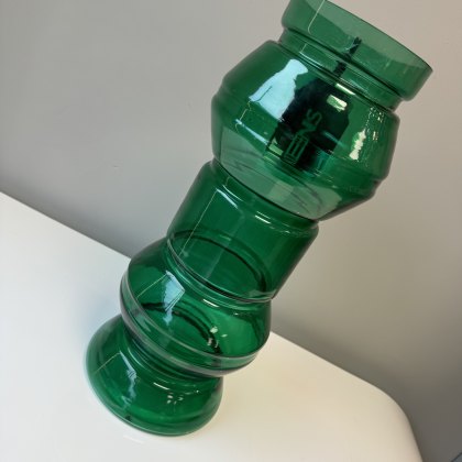 Moki Medium Green Glass - Deco Vase Moki Medium Green Glass - Deco Vase