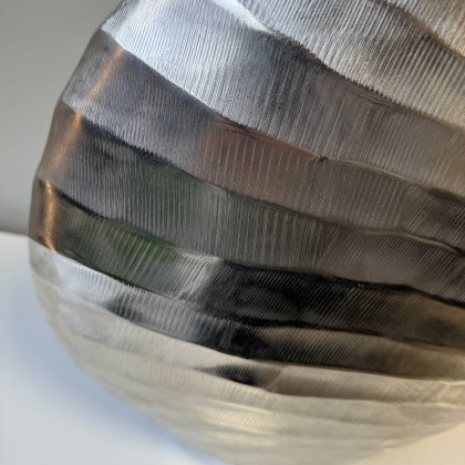 Luxe Ripples - Etched Large Vase