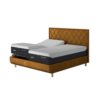 TEMPUR® Arc - Adjustable Disc with Quilted Headboard