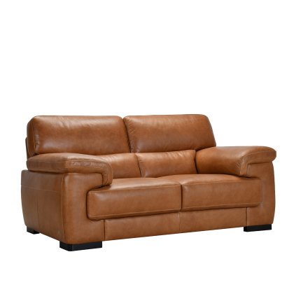 Indiana - 2 Seater in Tan Leather