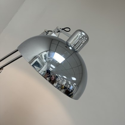 Chrome Arc Floor Lamp