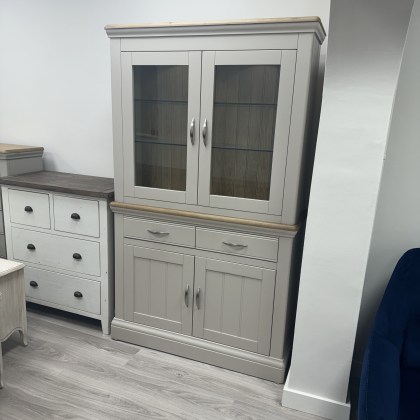 Provence 2 Door Display Cabinet Provence 2 Door Display Cabinet